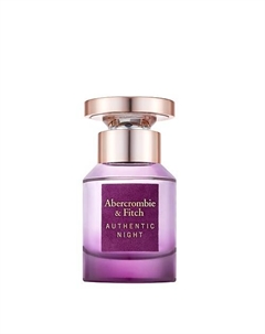 Парфюмерная вода Authentic Night Women 30 Abercrombie & fitch