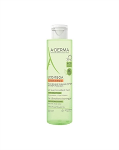 Очищающий гель 2-в-1 для тела и волос Exomega Control A-derma