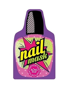 Маска для ногтей с маслом ши Nail Pack Bling pop