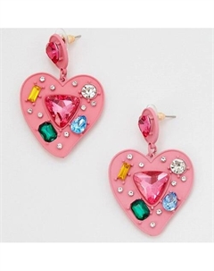 Серьги COLORFUL HEART Bocciolo