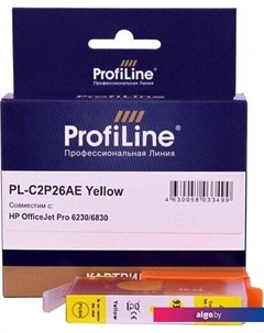 Картридж PL-C2P26AE №935XL (аналог HP C2P26AE_Y) Profiline