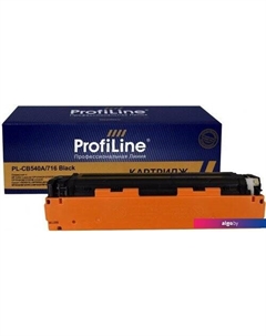 Картридж PL_CB540A/716_BK (аналог HP CB540A/716 BK) Profiline