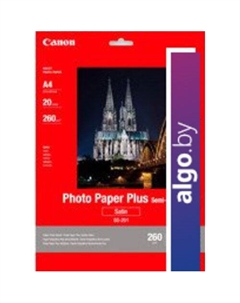 Фотобумага Photo Paper Plus Semigloss SG-201 A4 260 гм2 20 л (1686B021) Canon