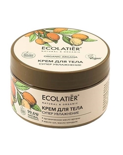 GREEN Крем для тела Супер увлажнение ORGANIC ARGANA 250.0 Ecolatier