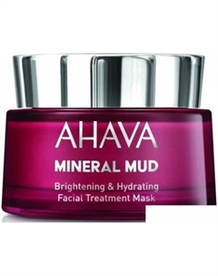 Маска для лица кремовая Mineral Mud Masks увлажняющая придающая сияние (50 мл) Ahava