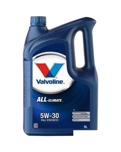 Моторное масло All-Climate C2/C3 5W-30 5л Valvoline