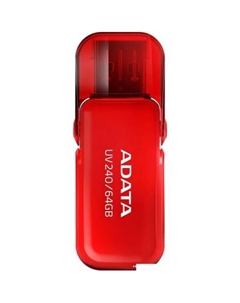 USB Flash UV240 64GB (красный) Adata