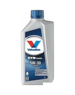 Моторное масло SynPower RNO C3 5W-30 1л Valvoline