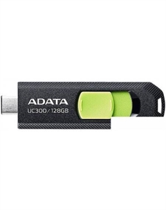 USB Flash UC300 128GB (черный/зеленый) Adata