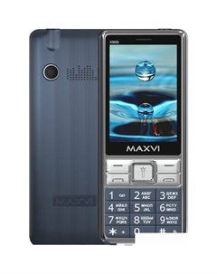 Кнопочный телефон Maxvi X900i (маренго)