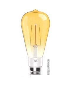 Светодиодная лампа Smart LED Filament Bulb ST64 YLDP23YL E27 6 Вт 2700K Yeelight