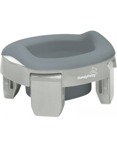 Дорожный горшок HandyPotty 3 в 1 HP-255GG (серый) Roxy-kids