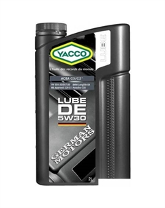 Моторное масло Lube DE 5W-30 2л Yacco