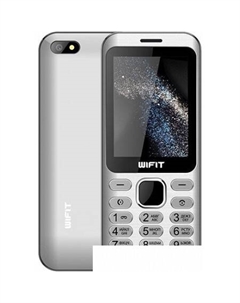 Кнопочный телефон Wifit Wiphone F2 (серебристый)