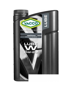 Моторное масло Lube W 0W-20 2л Yacco