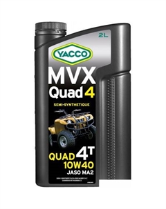 Моторное масло MVX Quad 10W-40 2л Yacco