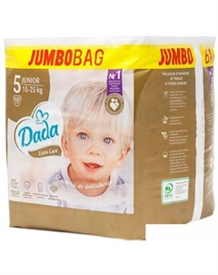 Подгузники Extra Care Junior 5 Jumbo Bag (68 шт) Dada