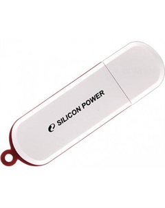 USB Flash LuxMini 320 16GB (белый/красный) Silicon power