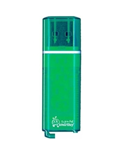 USB Flash Glossy Green 64GB (SB64GBGS-G) Smartbuy