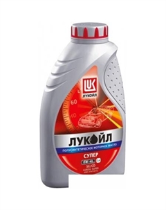 Моторное масло Супер 15W-40 SG/CD 1л Лукойл