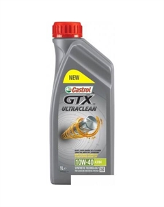 Моторное масло GTX Ultraclean 10W-40 A3/B4 1л Castrol