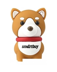 USB Flash Akita Dog 32GB (коричневый) Smartbuy