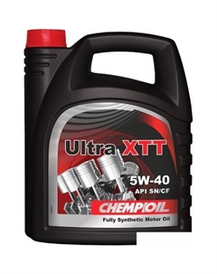 Моторное масло Ultra XTT 5W-40 5л Chempioil