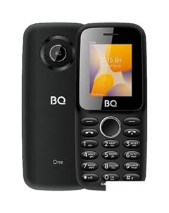 Кнопочный телефон BQ BQ-1800L One (черный) Bq