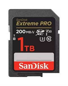 Карта памяти Extreme PRO SDXC SDSDXXD-1T00-GN4IN 1TB Sandisk