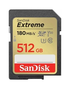 Карта памяти Extreme SDXC SDSDXVV-512G-GNCIN 512GB Sandisk