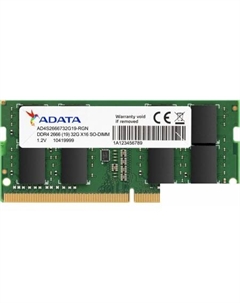 Оперативная память Premier 8GB DDR4 SODIMM PC4-21300 AD4S26668G19-SGN Adata