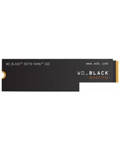 SSD Black SN770 NVMe 500GB S500G3X0E Wd