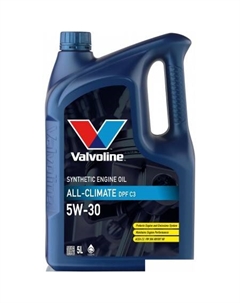 Моторное масло All-Climate DPF С3 5W-30 5л Valvoline