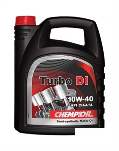 Моторное масло Turbo DI 10W-40 5л Chempioil