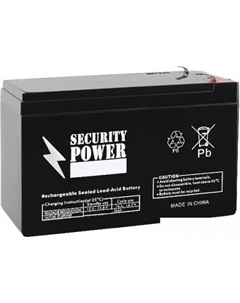 Аккумулятор для ИБП SP 12-2,3 F1 (12В/2.3 А·ч) Security power