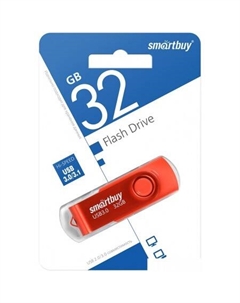 USB Flash Twist 3.0 32GB (красный) Smartbuy