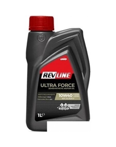 Моторное масло Ultra Force Semisynthetic 10W-40 1л Revline