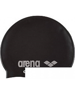 Шапочка для плавания Classic Silicone Cap 91662 55 (black/silver) Arena