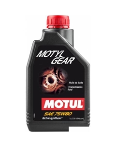 Трансмиссионное масло Motylgear 75W-80 1л Motul