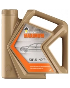 Моторное масло Maximum 10W-40 SG/CD 4л Роснефть