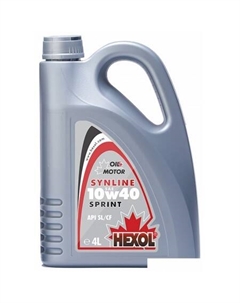 Моторное масло Synline Sprint 10W-40 4л Hexol