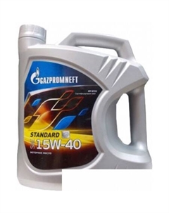 Моторное масло Standard 15W-40 5л Gazpromneft