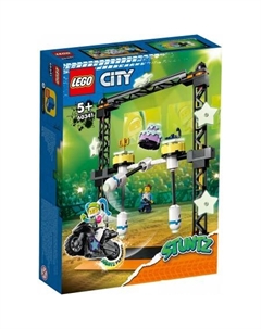 Конструктор City 60341 Трюковое испытание Нокдаун Lego