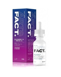 Сыворотка для лица Niacinamide 5% + Arbutin 5% для выравнивания тона кожи (30 мл) Art&fact