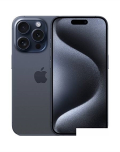 Смартфон Apple iPhone 15 Pro 128GB (синий титан)