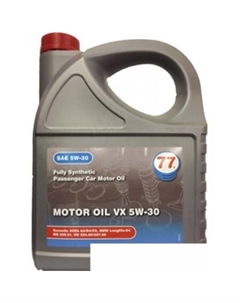 Моторное масло VX 5W-30 5л 77 lubricants