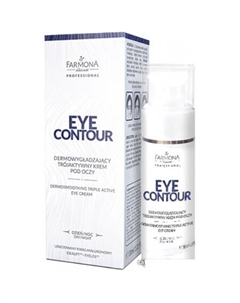 Крем для век Professional Eye Contour дермо-разглаживающий 3-активный (30 мл) Farmona