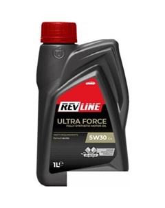 Моторное масло Ultra Force C4 5W-30 1л Revline