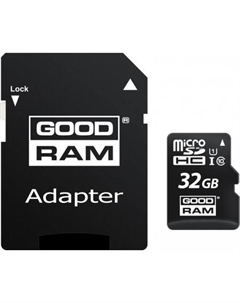 Карта памяти M1AA microSDHC M1AA-0320R12 32GB (с адаптером) Goodram