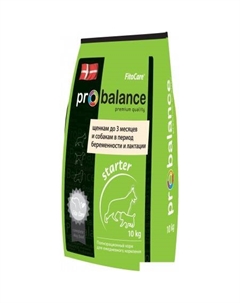 Корм для собак Starter 10 кг Probalance